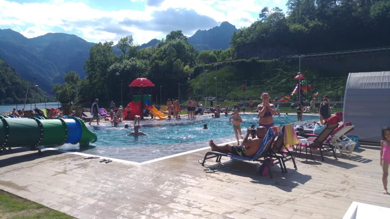 Family Wellness Camping Al Sole Molina di Ledro Buitenkant foto